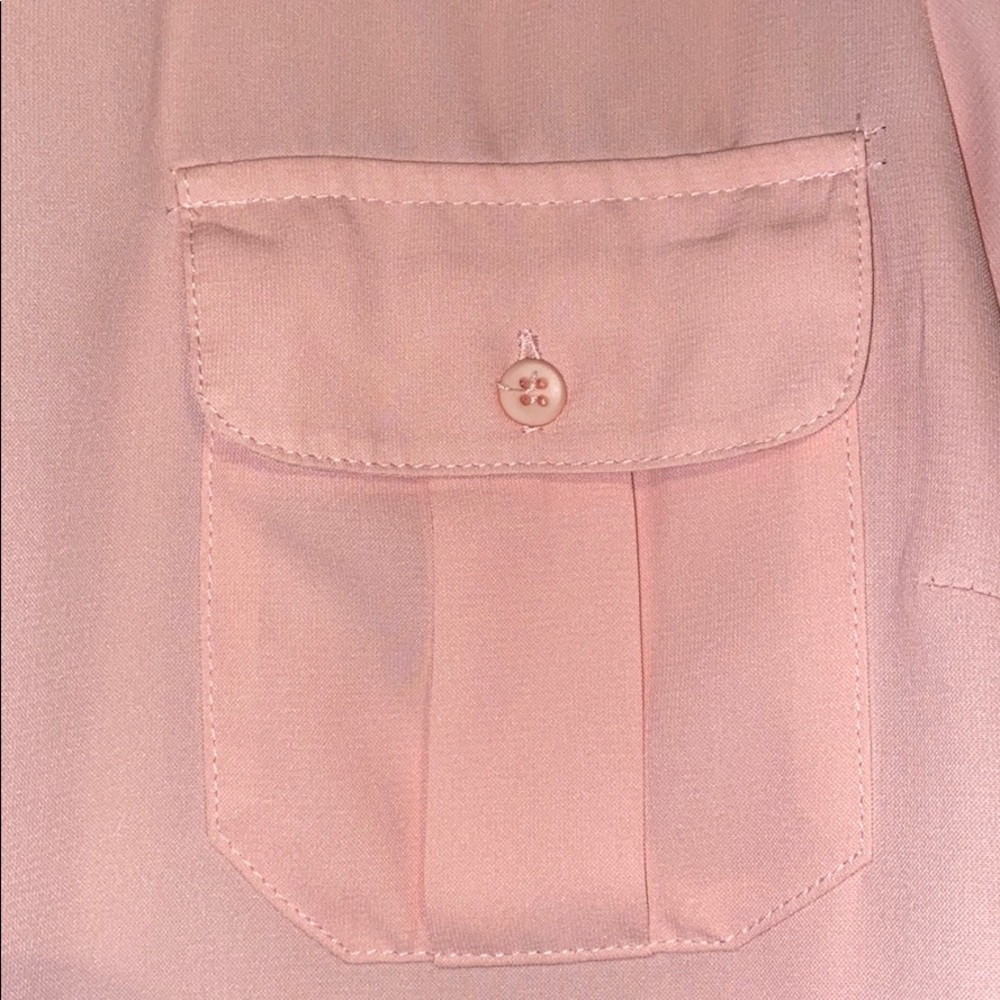 Notations Large Button Down Shirt, Convertible Sl… - image 4